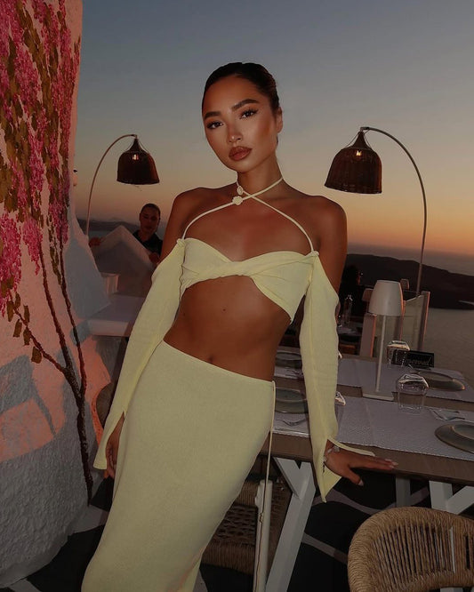 Raya Knit Cover-Up Set