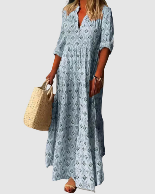 Women’s Maxi Dress – Loose Fit – Casual Summer Wear