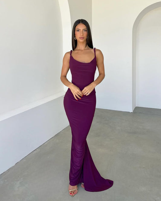 Elena Rope Strap Maxi Dress