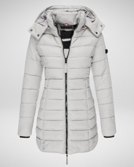 Women’s Hooded Winter Jacket – Waterproof & Warm