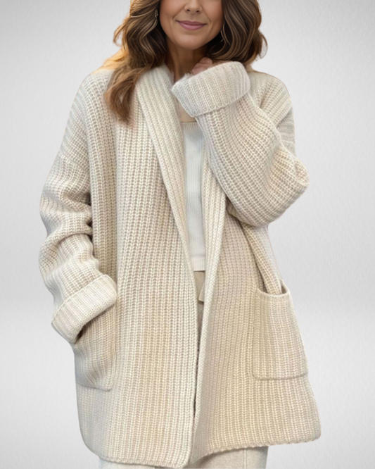 Women’s Knitted Cardigan – Soft & Timeless - Cozy